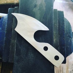 I make small knifes.